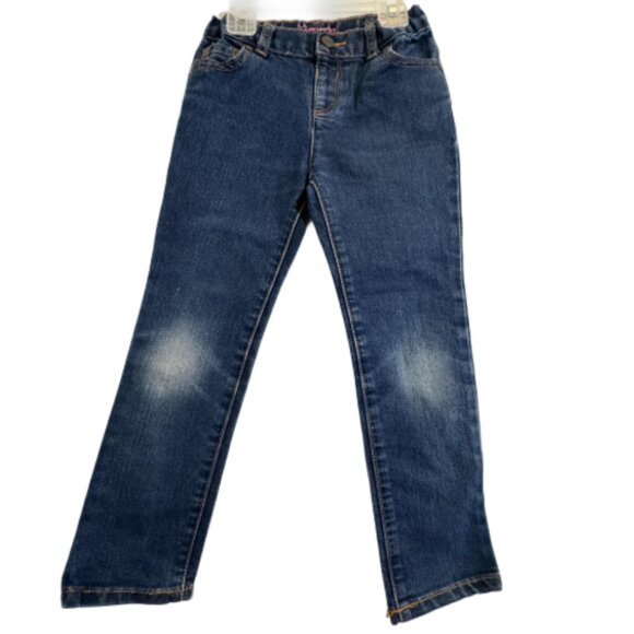 Girl’s Dark Denim Super Skinny Jeans Size 5T - Picture 1 of 4